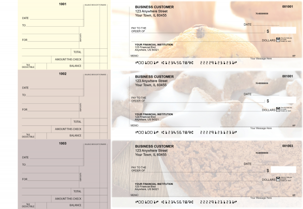 Bakery Standard Counter Signature Business Checks