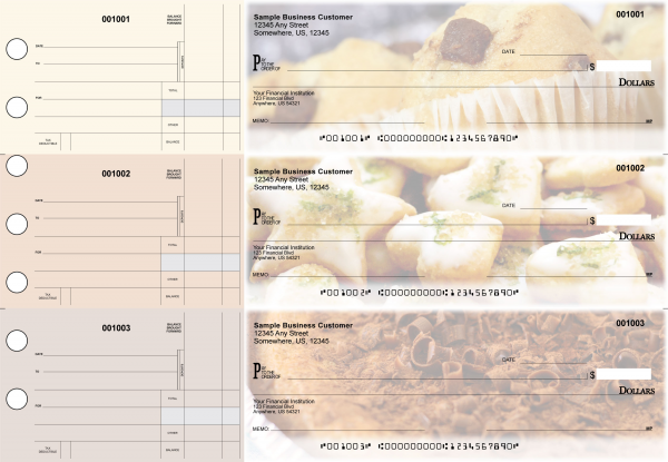 Bakery Standard Disbursement Designer Business Checks