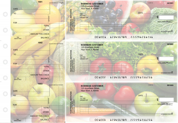 Fresh Produce Standard Invoice Business Checks