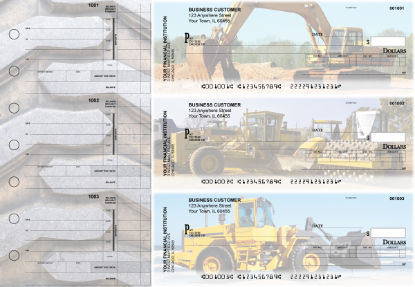 Construction Invoice Business Checks