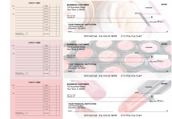 Makeup Accounts Payable Designer Business Checks