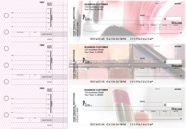 Makeup Invoice Business Checks