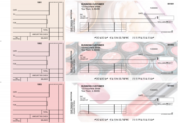 Makeup Standard Invoice Business Checks