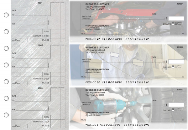 Mechanic Standard Counter Signature Business Checks