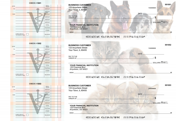 Veterinarian Accounts Payable Designer Business Checks