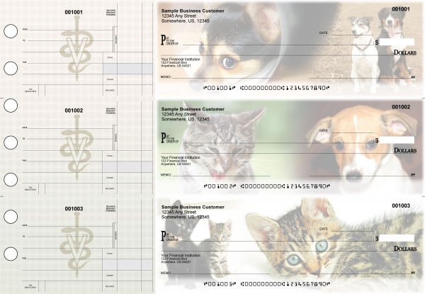 Veterinarian Standard Disbursement Designer Business Checks