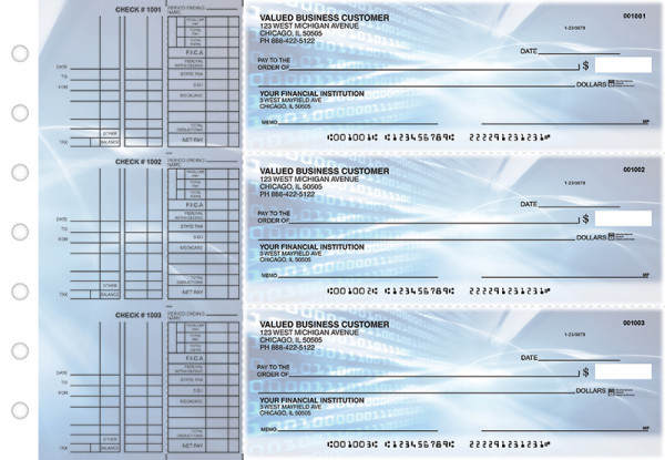 Digital Multi Purpose Designer Business Checks