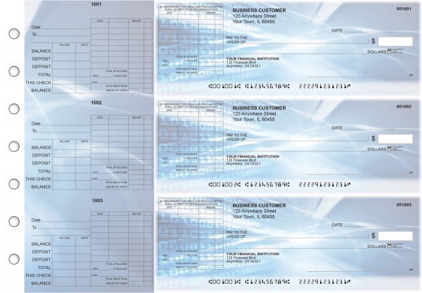 Digital General Itemized Invoice Business Checks