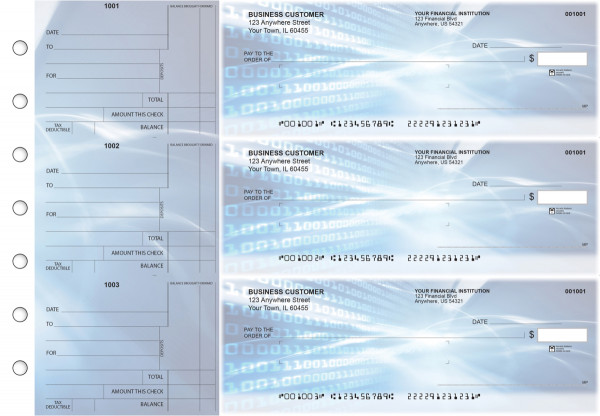 Digital Standard Mailer Business Checks