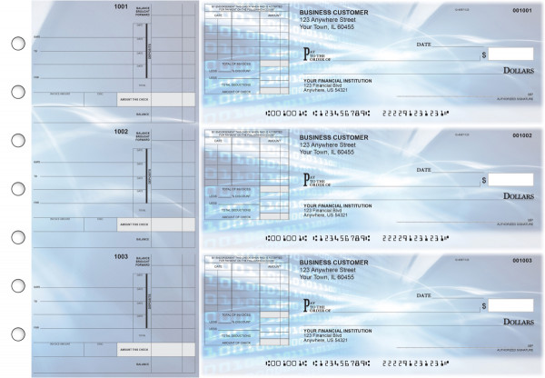 Digital Itemized Invoice Business Checks
