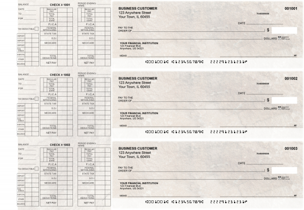 Granite Payroll Designer Business Checks
