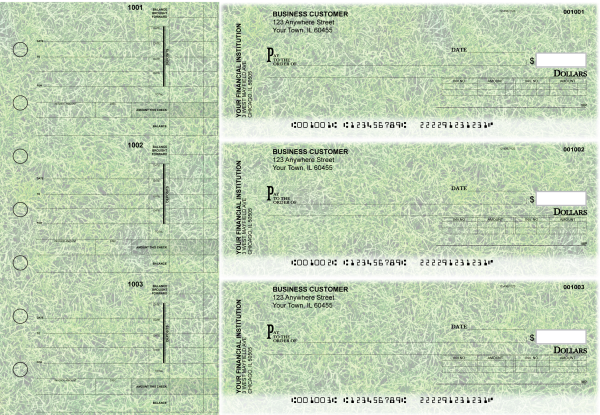 Grassy Invoice Business Checks