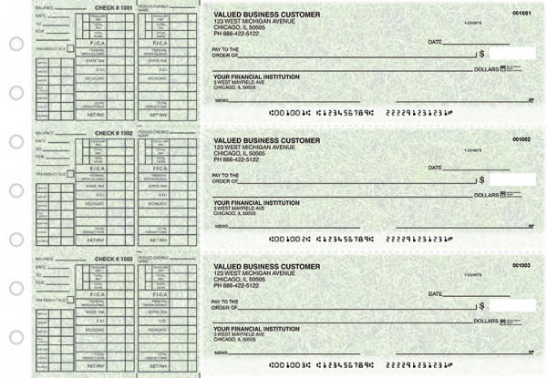 Grassy Payroll Designer Business Checks