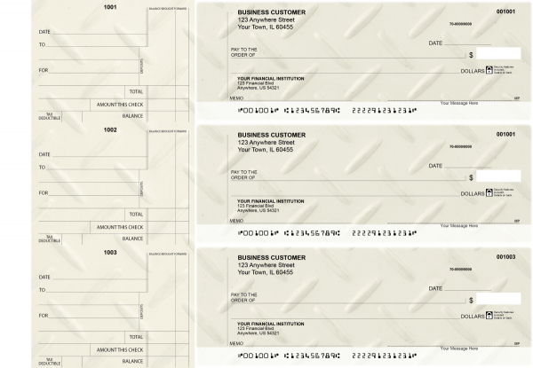 Iron Standard Counter Signature Business Checks