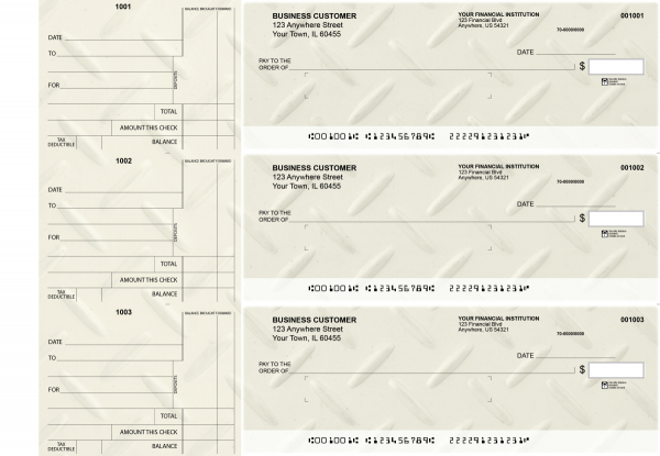 Iron Standard Mailer Business Checks