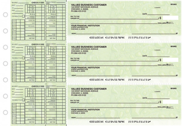 Leaf Payroll Designer Business Checks
