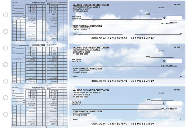 Clouds Payroll Designer Business Checks