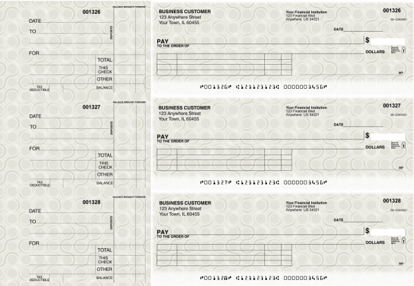 Circuit Itemized Payment Business Checks