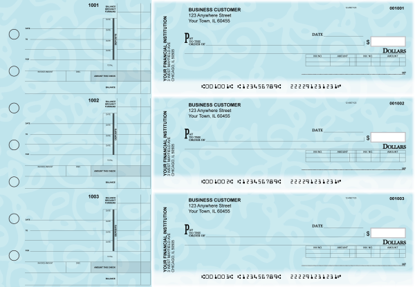 Swirls Invoice Business Checks