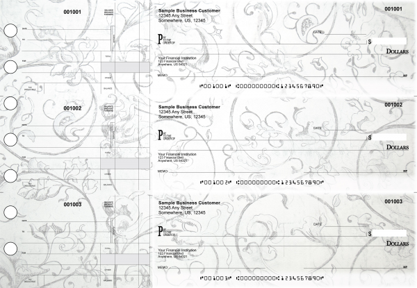 Vintage Standard Disbursement Designer Business Checks