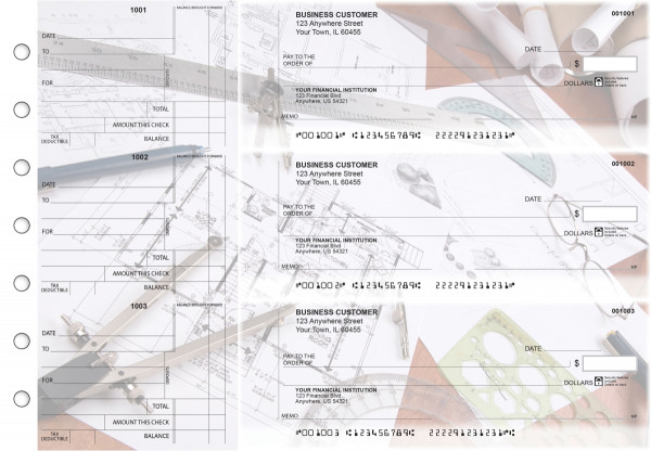 Architect Standard Counter Signature Business Checks