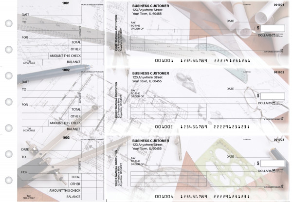 Architect Standard Invoice Business Checks