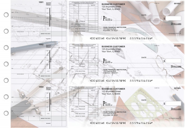 Architect Itemized Invoice Business Checks