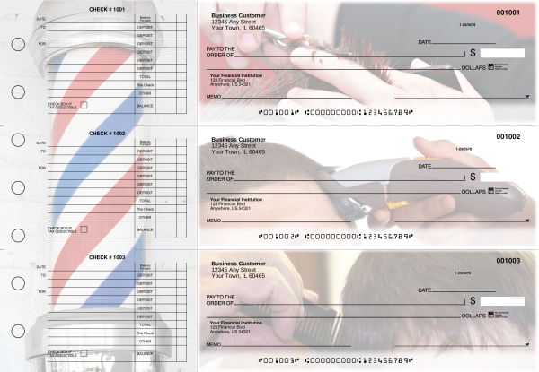 Barber Accounts Payable Designer Business Checks