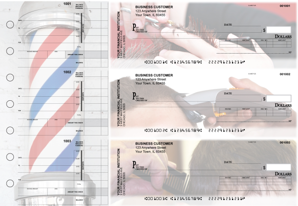 Barber Invoice Business Checks
