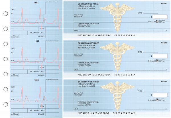 Medical Standard Counter Signature Business Checks