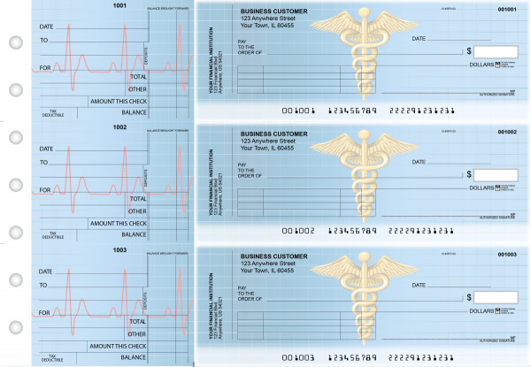 Medical Standard Invoice Business Checks