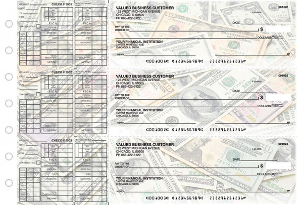 Money Payroll Designer Business Checks