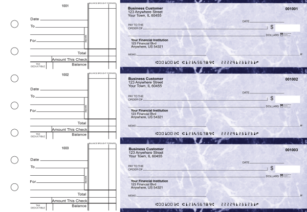 Blue Marble Standard Business Checks