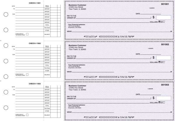 Purple Safety Accounts Payable Business Checks