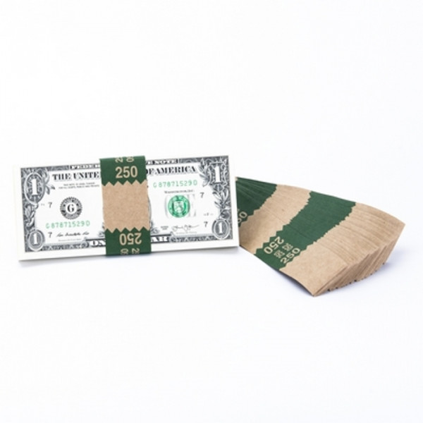 Natural Saw-Tooth $250 Currency Bands
