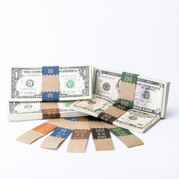 Natural Saw Tooth Low Denomination Set: $25, $50, $100, $200, $250
