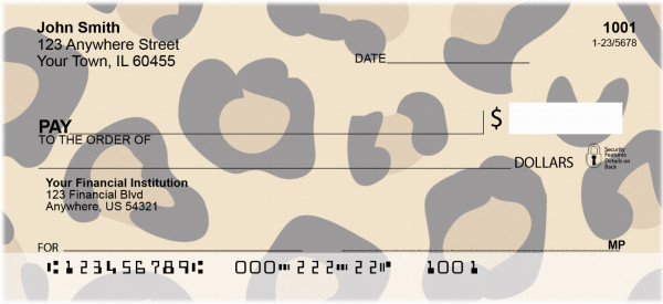 Safari Prints Personal Checks