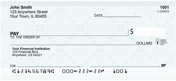 Simple Bliss Personal Checks