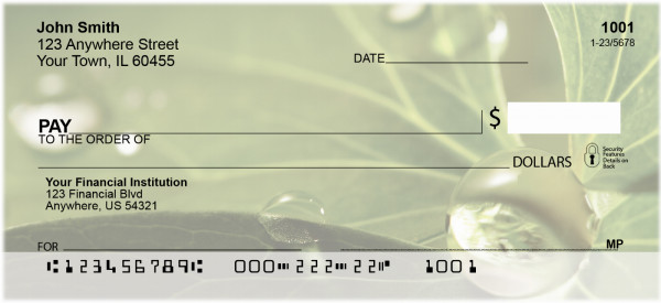Serene Drops Personal Checks