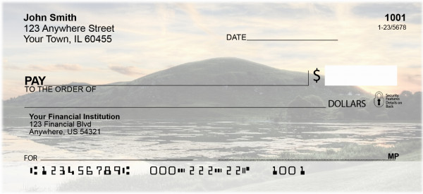 Summer Sunsets Personal Checks
