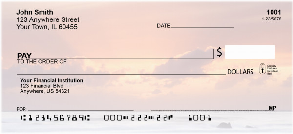 Beach Sunsets Personal Checks