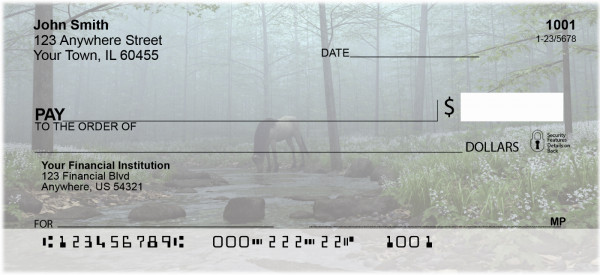 Horses in the Mist Personal Checks