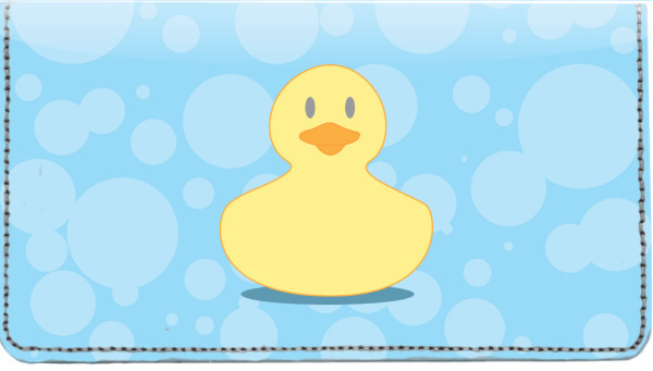 Rubber Duckies Leather Cover