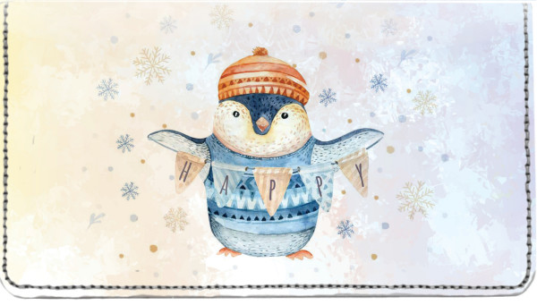 Winter Waddle Leather Cover