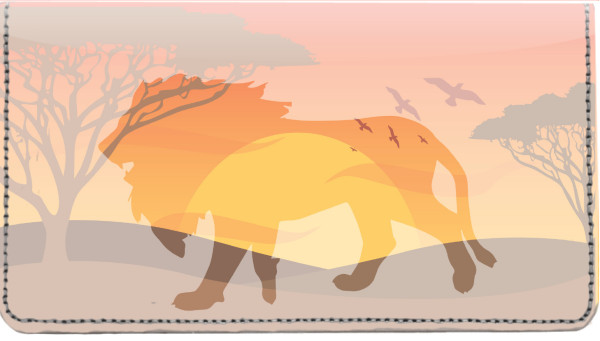 Safari Sunrise Leather Cover
