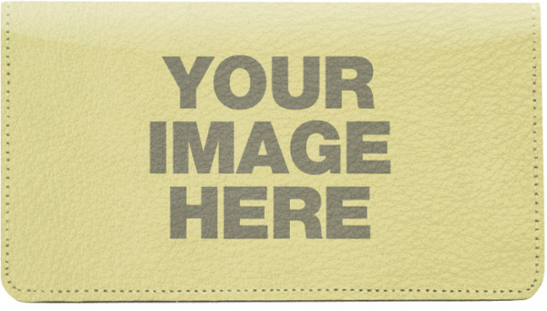 Custom Photo Checkbook Cover
