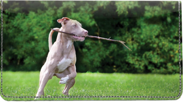 Pit Bull Pals Leather Cover
