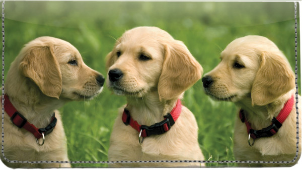 Golden Retriever Leather Cover