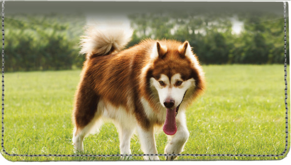 Alaskan Malamute Leather Cover