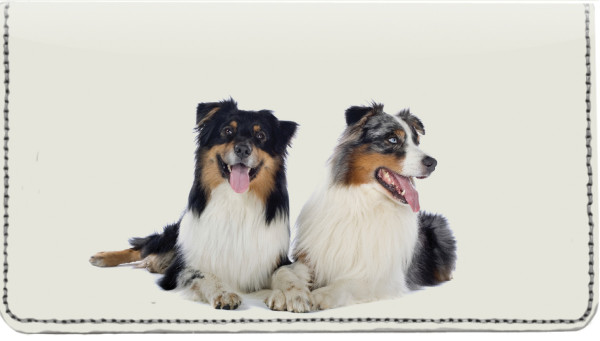Australian Shepherd Leather Cover